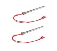Tige d'allumage 300 W 220 V pour poêle à granulés de bois | 10 x 140/150 mm pour filetage M16 x 1,5 | Compatible avec les modèles Nemaxx P6 P9 P12 | Chauffage en acier inoxydable (10 x 140 mm)
