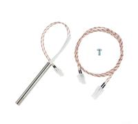 Tige d'allumage DC 12 V pour poêle à granulés Traeger compatible avec D2 pour kit Hot Rod 0255 en acier inoxydable rouge, blanc, argent
