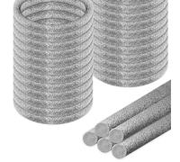 Tige d'appui en mousse pour espaces interstices - Joints de remplissage de fissures en mousse - Pour mastic - Tige de remplissage de béton - Remplissage de joint de corde (6,35 mm x 3 m)