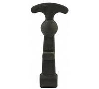 Tige d'attache de capot longueur totale 120 mm x 53 mm poignée type moyen