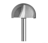 Tige de 8 mm, en acier tungstène, noyau nasal rond, fraise à gorge, placage stratifié, bois dur