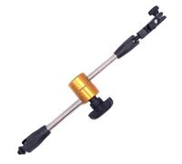 Tige de base rotative pour cadrans jauges avec adaptateurs M 8 filetage et cadre anti-déformation, base réglable pour test de cadrans