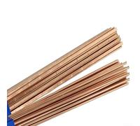 Tige de brasage en cuivre phosphore L201 1 kg BCu93P pour soudure de tuyaux en cuivre, aucun flux nécessaire, faible point de fusion pour système de réfrigération CVC (1,5 mm)