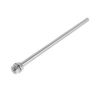 Tige de Brassage en Acier Inoxydable 304, Arbre de Dispersion | Remplacement pour Agitateur, Usage Laboratoire et Industriel, Couleur Argenté, Prise Confortable, Mélange Uniforme