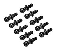 Tige de Chenille de Liaison à Tête Sphérique RC, 10 Pièces de Remplacement de Boulons Sphériques D'extrémité D'amortisseur de Tige de Liaison à Vis en Métal pour Camion