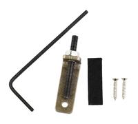 Tige de chevalet pour configuration de guitare, jeu de chevalet fileté avec plaque de montage et llen pour réparation, réglage de la hauteur et remplacement des instruments à cordes