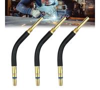Tige de cintrage de tuyau de cintrage de pistolet de soudage, nouveau pistolet de soudage universel 2024 cintrant et tuyau droit, accessoires de pistolet de soudage coude, soudage et brasage en laiton