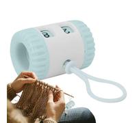 Tige de comptage d'aiguilles à tricoter manuelle - Outil de comptage pour tricoteuses et crocheteuses | Compteur de rangées et points pratiques pour projets de tissage, crochet, broderie, tissu