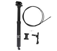 Tige de compte-gouttes de vélo tige de selle de levage hydraulique en alliage d'aluminium acheminement de câble interne 125mm voyage 30.9x395mm pour vélo de route de montagne
