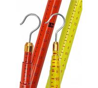 Tige de conduit isolée haute tension - 18 m - Perche télescopique pour la sécurité électrique - Outil de mesure en résine époxy - Longueur de 32.8ft / 10 m pour des mesures de précision