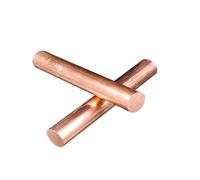 Tige De Cuivre Tige de cuivre haute pureté for expériences recherche scientifique, diamètre 3 mm à 20, longueur 100, Cu 99,95%(10mm-100mm)