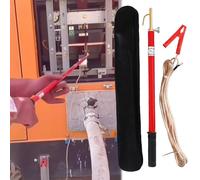 Tige de décharge isolée Tige télescopique de décharge portable, longueur: 99,4cm, 159,1cm, 208,7cm, 308cm, bâton isolé léger for l'entretien des circuits(220kV-3m/118"/9.8ft-4 sections)