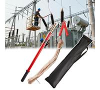 Tige de décharge isolée Tige télescopique de décharge portable, longueur: 99,4cm, 159,1cm, 208,7cm, 308cm, bâton isolé léger for l'entretien des circuits(220kV-3m/118"/9.8ft-4 sections)