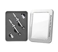 Tige De en Alliage D'aluminium 40/44/55/60/65/80/100mm avec Outil Retrait des Noyaux Tige Pneu Tubeless pour Vélo Valves VTT