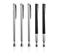 Tige De Fer Magnétique 5 Pièces, Outil De Ramassage Magnétique, Tige Magnétique Rétractable, Levage Magnétique, Tige Télescopique Multifonctionnelle