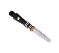 Tige de fléchette moyenne en alliage d'aluminium,accessoires de remplacement,3 couleurs,rotation standard 2BA,résistant à 360 - Type Black