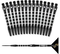 Tige de Fléchettes 15 Pièces Tige de Fléchettes en Aluminium,Arbres de Fléchettes Filetées,Accessoires pour Fléchettes 2BA pour Fléchettes à Pointe Souple Ou Acier