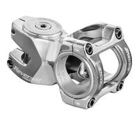 Reverse Components Black-one Titanium 31.8-35 Mm Stem Argenté 50 mm / 8º Silver