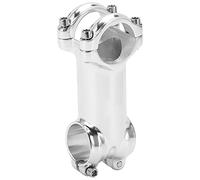 Tige de Guidon de Vélo Tige de Vélo de Route Argentée Tige de Vélo pour VTT 31.8x80mm pour Pince de Fourche Avant 28.6mm