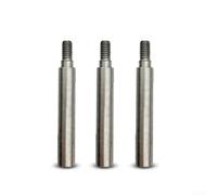 Tige de Laiton pour Saxophone Ténor 36mm Tige de Laiton pour(Baritone) | Laiton massif, tige 36.4mm, pour sax ténor, finition argentée, remplacement facile