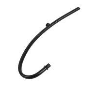 Tige de Lampe Murale Coudée en Fer Noir pour Applique