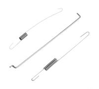 Tige de liaison de régulateur d'accélérateur avec ressort de retour de contrôle pour moteur de générateur 168f 170f - Matériau en fer pour motoculteur de 2 kW 3 kW 5,5 hp 6,5 hp - Kit de remplacement