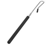 Tige de Manipulation de Marionnette Demi-Corps Réglable en Plastique Noir | Accessoire de Contrôle pour Marionnette, Crochet Stable et Mouvement Souple, pour Débutants