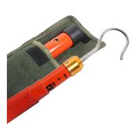 Tige de mesure rétractable réglable, poteau de mesure de hauteur pour utilisation en extérieur, règle de tour isolée pour pont commercial, couleur orange, parfaite pour des mesures précises