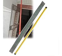Tige de mesure télescopique, tige d'arpentage légère for travaux en hauteur et inspections lignes électriques, perche(Yellow,1500cm(49.2ft))