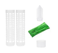 Tige de mousse empilable pour arrosage des plantes grimpantes - Filet stéréotypé - Colonne d'aneth verte - Piquet de jardin - Outil de jardinage d'intérieur