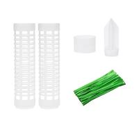 Tige de mousse empilable pour arrosage des plantes grimpantes - Filet stéréotypé - Colonne d'aneth verte - Piquet de jardin - Outil de jardinage d'intérieur