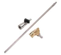 Tige de nettoyage de radiateur - Adaptateur de - Bâtons de nettoyage d'eau pour radiateurs | Tige de nettoyeur haute pression pour voiture, réservoir d'eau, fenêtre, verre, maison, camion, jardin