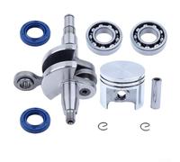 Tige de piston de vilebrequin 37 mm pour tronçonneuse MS170 017, s'adapte précisément aux pièces 1130 030 et 9638 003 1581