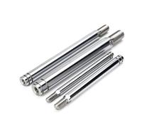 Tige de piston solide à filetage externe de cylindre, axe optique linéaire, tige polie, tige de piston de cylindre mince(SC40X500活塞杆(总长582MM))