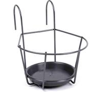 Tige de pot de fleur. Ø16cm gris à suspendre, 355895