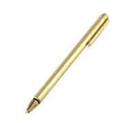 Tige de radiesthésie professionnelle en acier inoxydable pour détection des eaux souterraines, veines et cryptes - Tige de positionnement flexible de 50 cm, outil de localisation psychique (or)