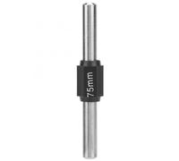 Tige de référence d'étalonnage en acier inoxydable pour micromètres extérieurs - Plage de mesure 25 mm/50 mm/75 mm/100 mm, accessoire de jauge pour (25 mm)