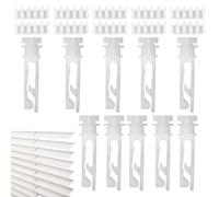 Tige De Remplacement Pour Stores Verticales - 10 Lots De Tige Et Engrenage De Store Vertical - Pièces De Rechange De Porteur De Rail Supérieur Pour Salon Hôtel Maison Dortoir Chambre Magasin Apparteme