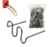 Tige de réparation de pare-chocs, 1 000 agrafes de réparation de pare-chocs, kit de clous de soudage, accessoires de fil de brasage, agrafes à chaud 0,8 mm pour SUV, berlines, fournitures automobiles