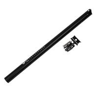 Tige de Selle allongée légère + Clip pour Brompton (130 g Plus léger) Noir