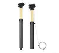 Tige de selle compte-gouttes télécommandée pour vélo tout-terrain avec actionnement hydraulique et gestion interne des fils 30,9 31,6 x 410 mm (30,9 mm)