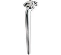 ergotec Seat Post CNC 25.4 x 350, Patent AL6061 T6, Offset 18 mm Silver