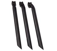 TIGE DE SELLE D27.2 ALU L400 ROUTE/VTT ERGOTEC NOIR DEPORT 0 MM (LEVEL 5)