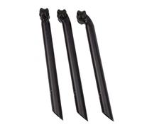 TIGE DE SELLE D30.9 ALU L400 ROUTE/VTT ERGOTEC NOIR DEPORT 0 MM (LEVEL 5)