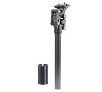 Tige de selle de suspension en alliage d'aluminium de 6 mm conçue pour les vélos électriques et les Fat Bikes avec débattement de 50 mm (30,4 mm (adaptateur de 33,9 mm)