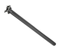 Tige de Selle de v¨¦lo en Alliage d'aluminium Tube de Selle de v¨¦lo 33.9mm Tige de Selle de Cyclisme Pliante Tube de Tige de Selle de v¨¦lo de Montagne de Route(Noir)