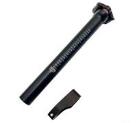 Tige de selle de vélo 270 mm AL6061 en alliage d'aluminium design goutte d'eau forte tension et résistance à l'oxydation pour vélo de route aérodynamique, vélo électrique, vieux vélo et véhicule