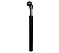 Tige de selle de vélo 350 mm avec ressort absorbant les chocs intégré, tension réglable, alliage d'aluminium, compatible avec les cadres de vélo 27 2/30 9/31 6 mm (27,2 x 350 mm)