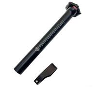 Tige de selle de vélo en alliage d'aluminium 270 mm en forme de goutte pour vélo de route, vélo de vieille école, forte tension, finition noire