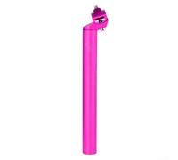 Tige de selle de vélo en alliage d'aluminium 30,9 mm/31,6 mm x 300 mm, tige de selle courte avec verrouillage sécurisé à double piste et contact antidérapant pour VTT, vélo de route (31,6 x 300 mm